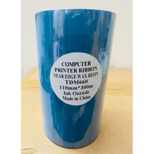 110mm x 300M Wax Resin Ribbon